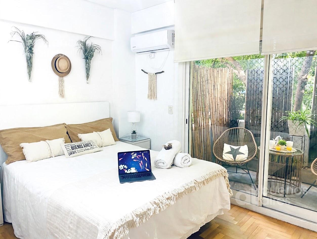 Foto de Monoambiente con amenities en Recoleta con balcón en alquiler temporario, imagen 4