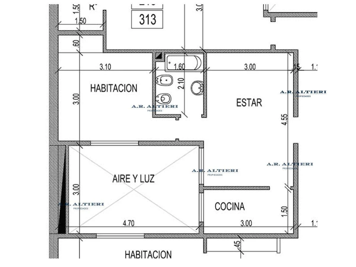 Venta - Departamento - 2 Ambientes Amoblado - Impecable - Seguridad 24