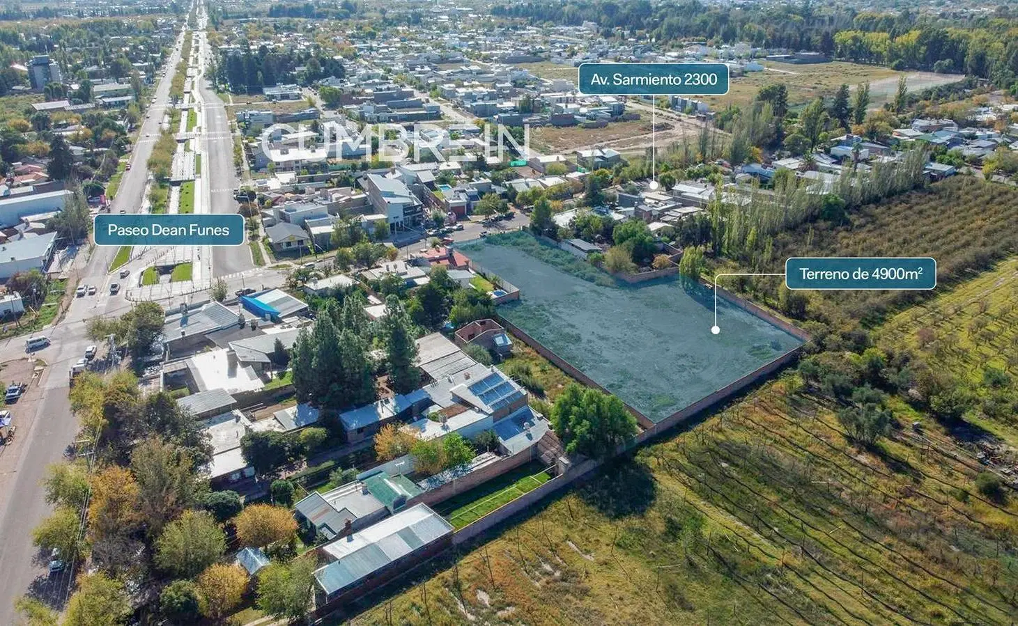 Lote Comercial de 4.900 m2 en Av. Sarmiento a mts de Paseo Dean Funes - San Rafael, Mendoza 3
