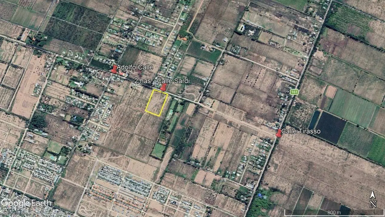 Terreno de 2 has en El Cerrito - Calle Sardi - San Rafael, Mendoza 2
