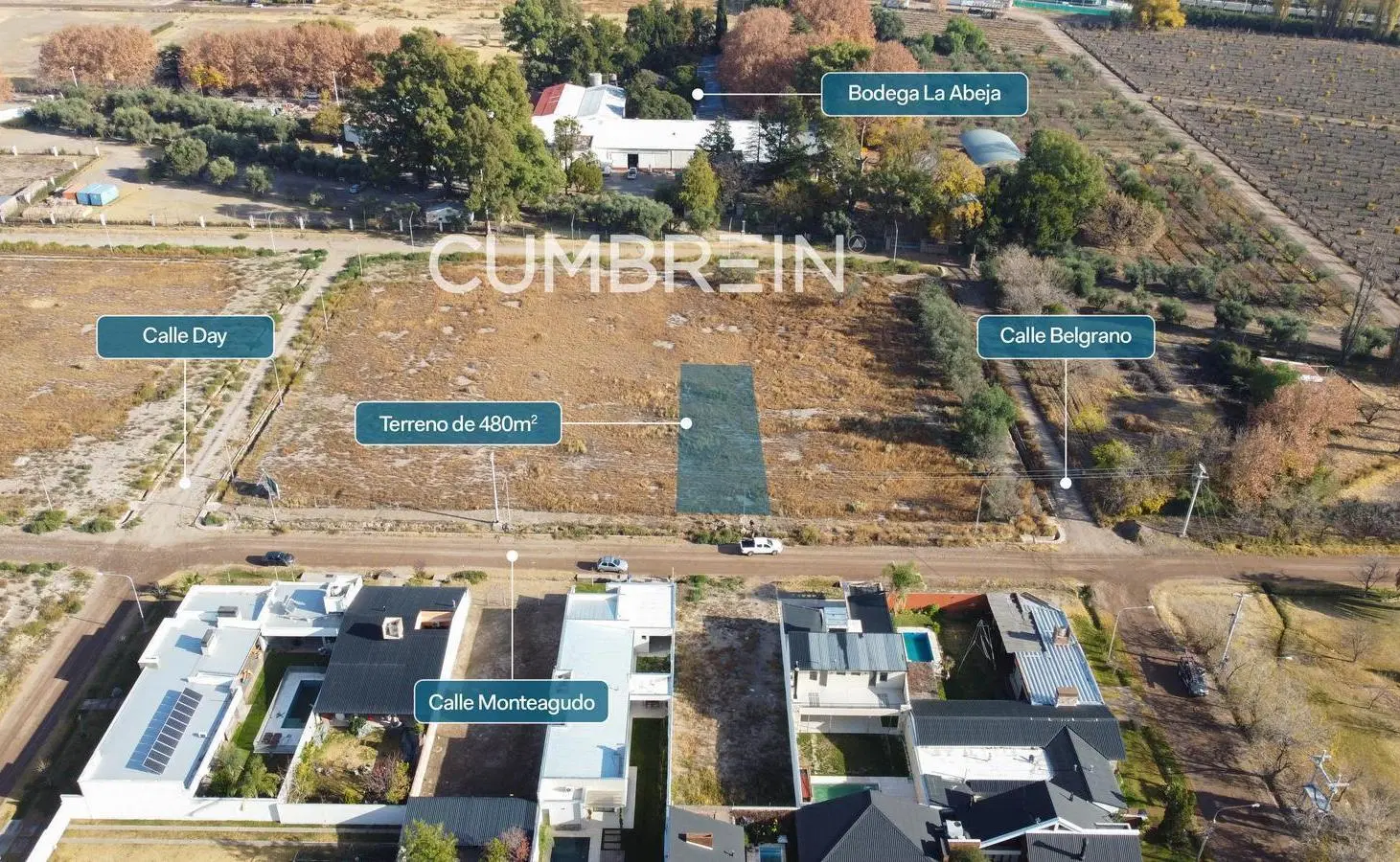 Terreno en Venta en Calle Monteagudo, San Rafael | Cumbrein 2