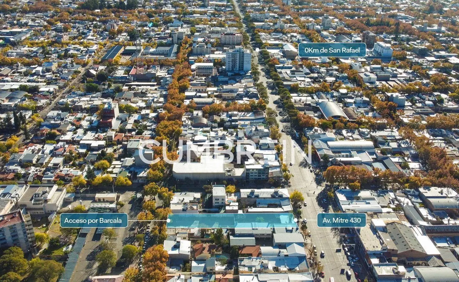 Terreno comercial de 1.780 m2 en Av. Mitre 430 pasante a calle Barcala - San Rafael Mendoza 4