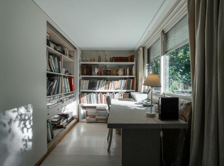 Unica PB con jardín en Barrio Parque, Palermo.   Recepción de hall, living a jardín, comedor y escri 4