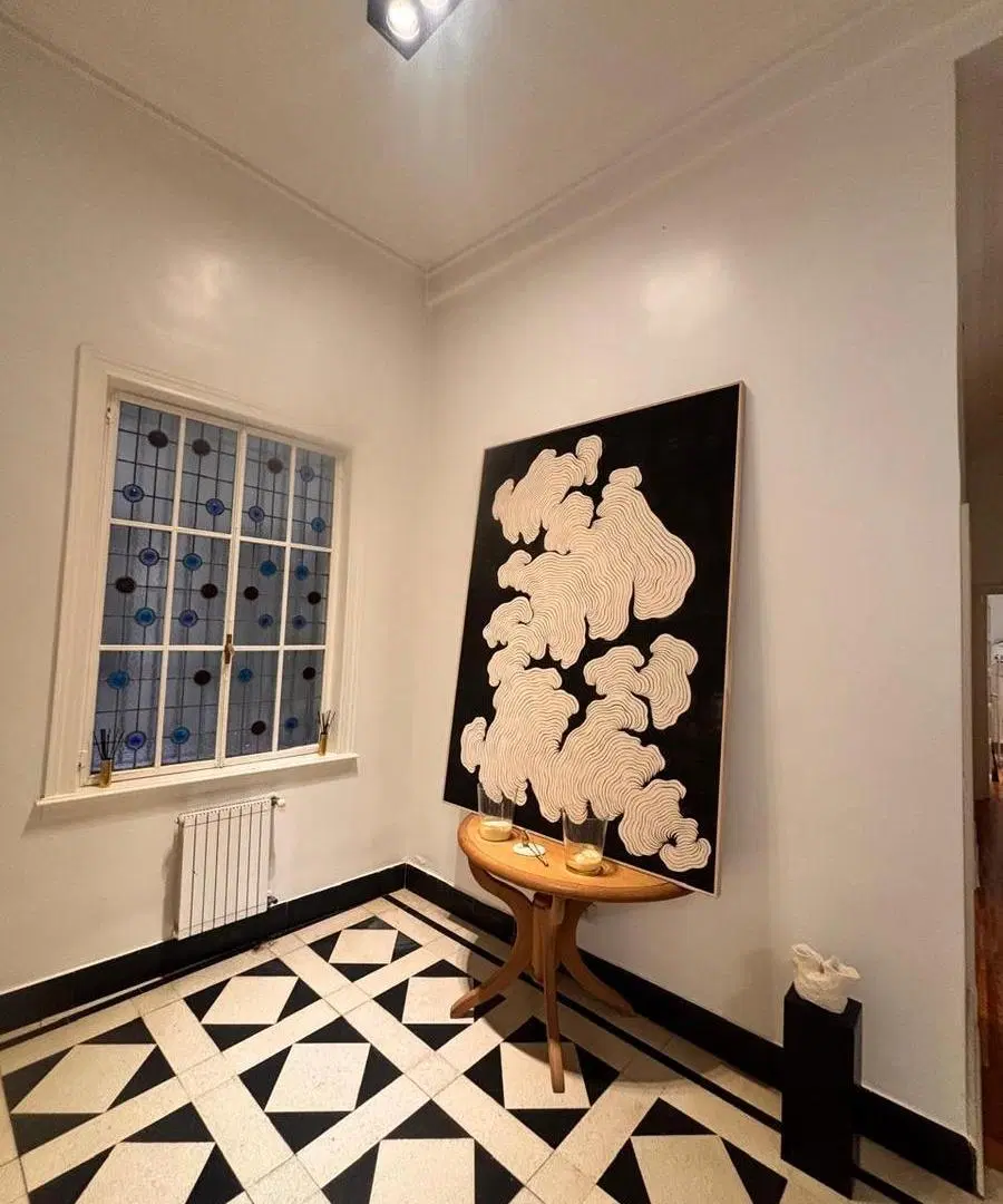 Departamento en alquiler en Ed. Los Patos en Palermo. Living y comedor Toilette 2 dormitorios Baño 5