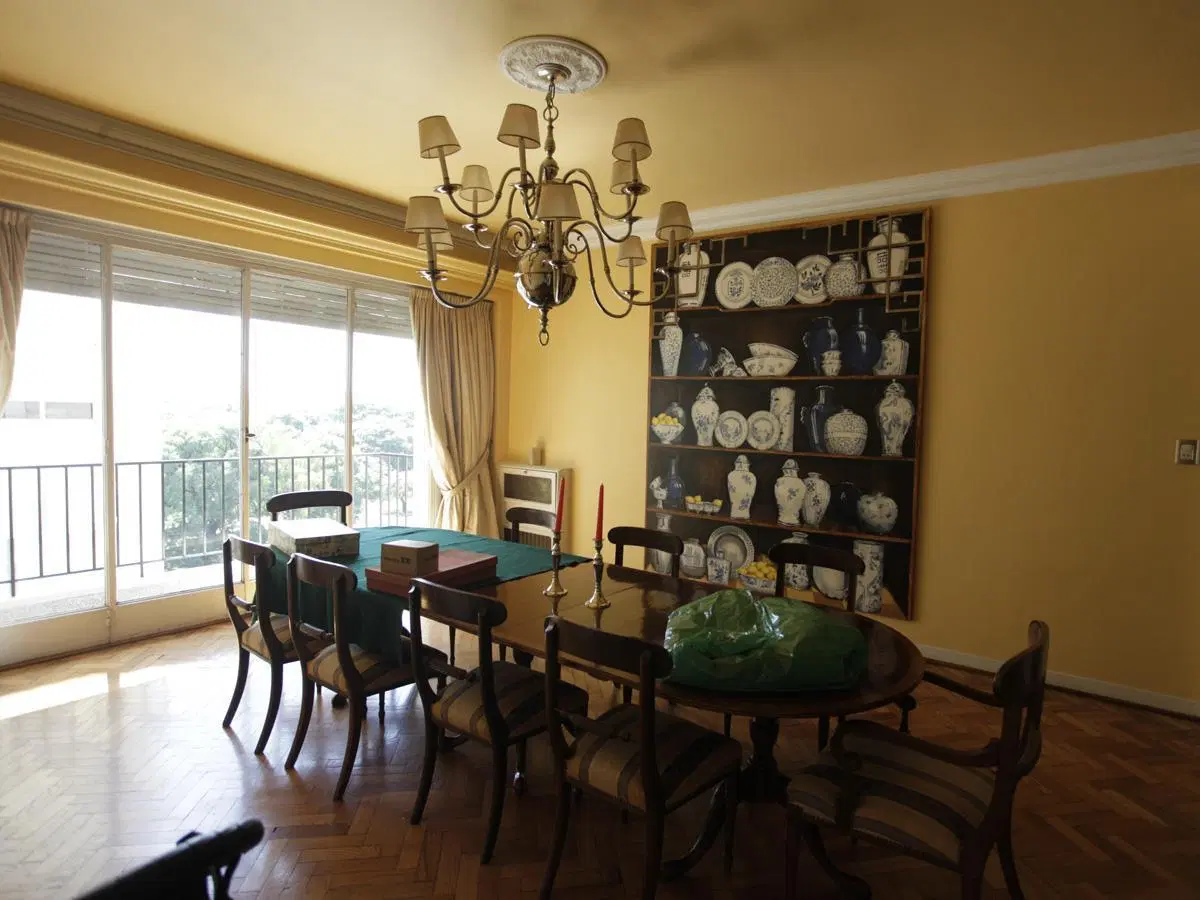 Departamento en alquiler en Palermo Chico. Living comedor 4 dormitorios 2 baños Cochera Vigilancia 3