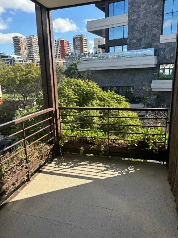 Departamento en venta en Palermo Chico Living comedor y escritorio Toilette 2 dormitorios cochera 4