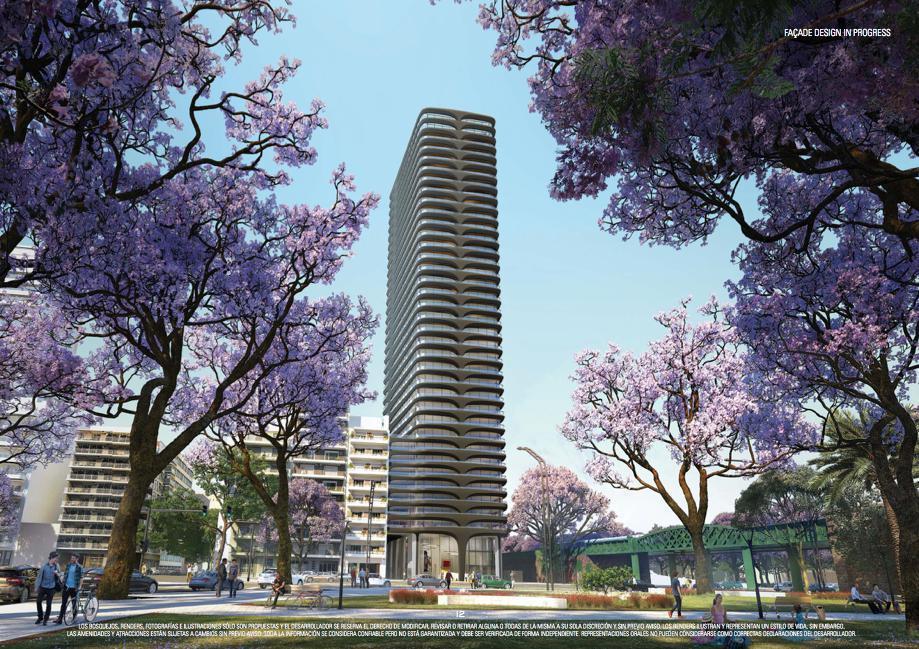 VENTA DEPARTAMENTO 3 AMBIENTES CON VISTA AL POLO PALERMO