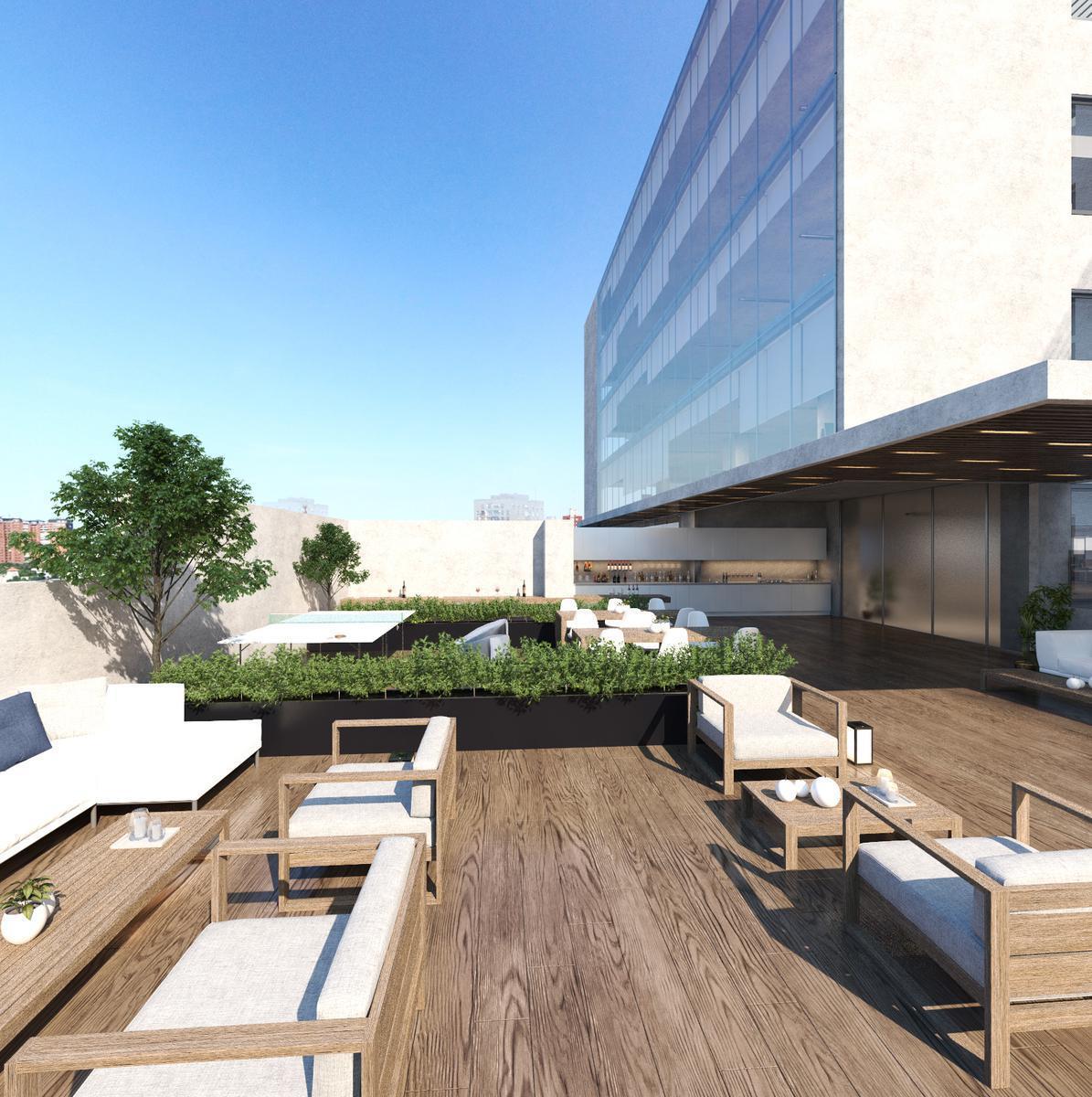 Venta Oficina Frente en Libertador Belgrano en Construcción 5