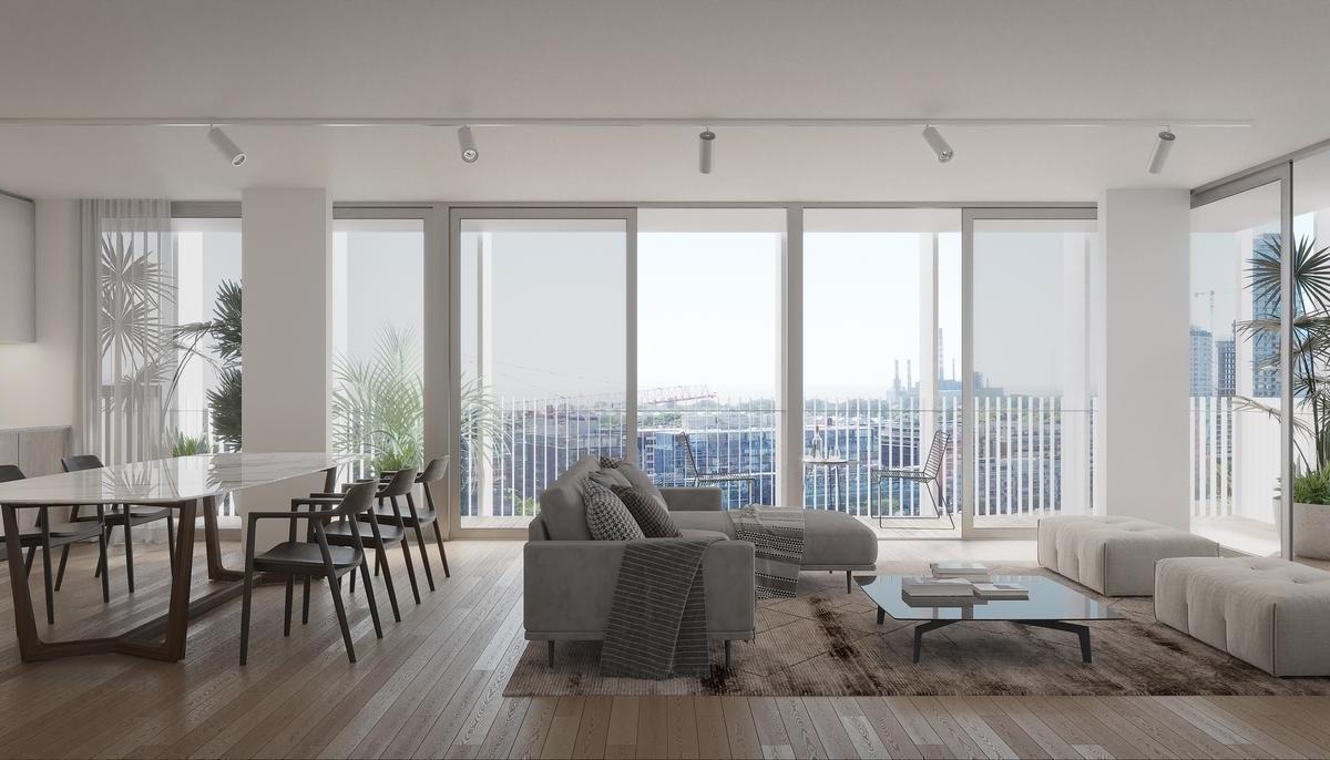 Venta Departamento 3 Ambientes en Monserrat en Construcción 2