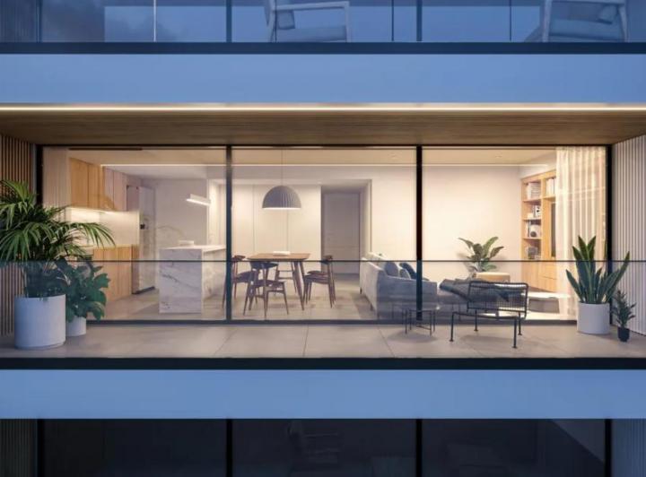 Venta departamento monoambiente, con balcón al frente, Belgrano
