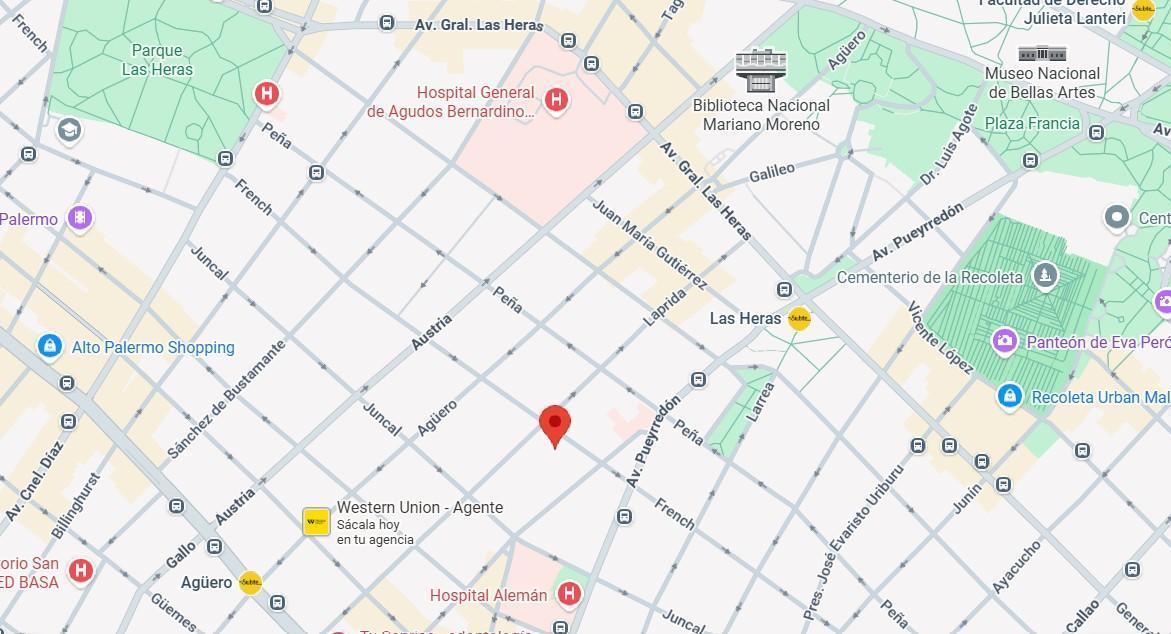 Venta Departamento 2 ambientes en Recoleta