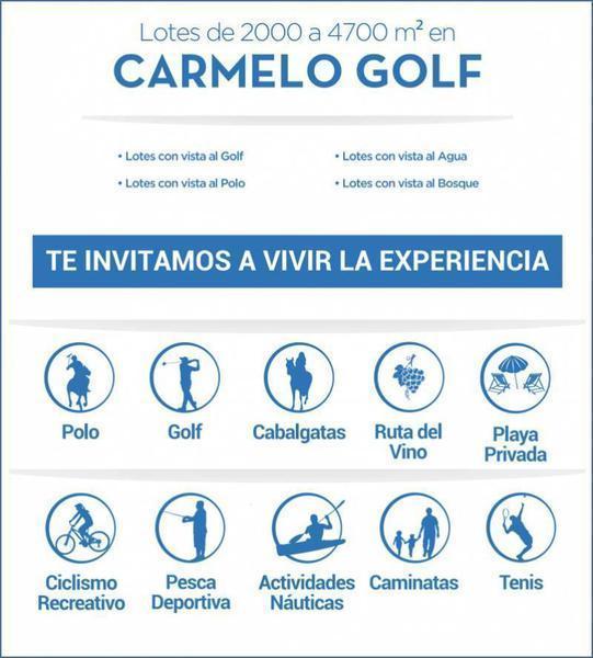 Foto de Gran Lote en Venta en Carmelo Golf sector Lago/Chacras, imagen 3