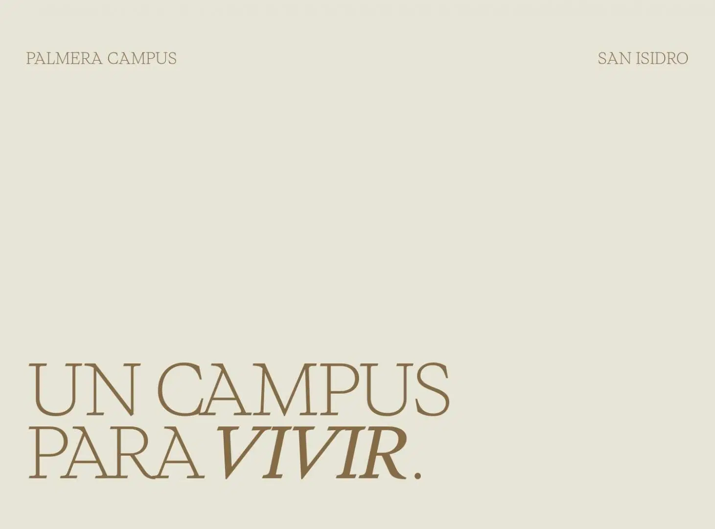 Venta de pozo Edificio Palmera Campus San Isidro 2