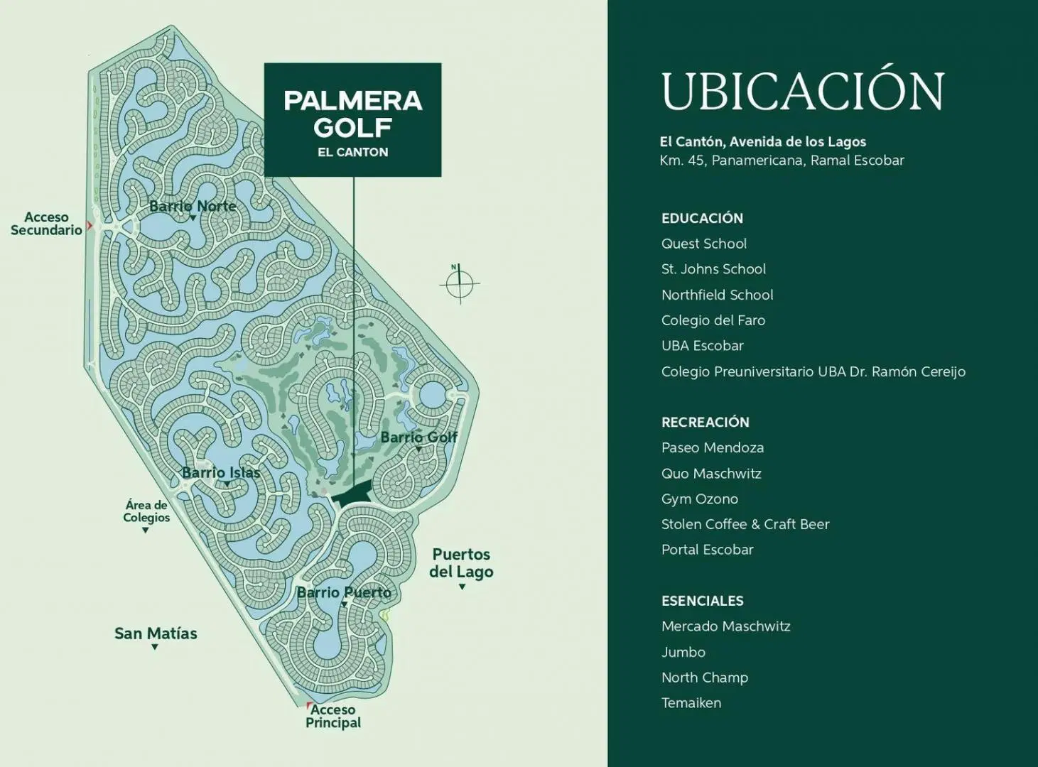 Venta de pozo: Palmera Golf El Canton ESCOBAR 3