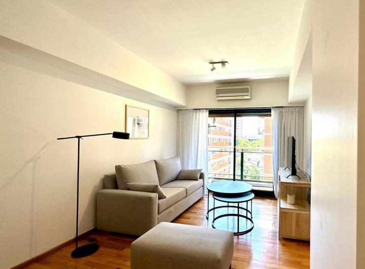 2 ambientes en alquiler en Belgrano. Torre Loreto Plaza. Con cochera. Amoblado y equipado 1