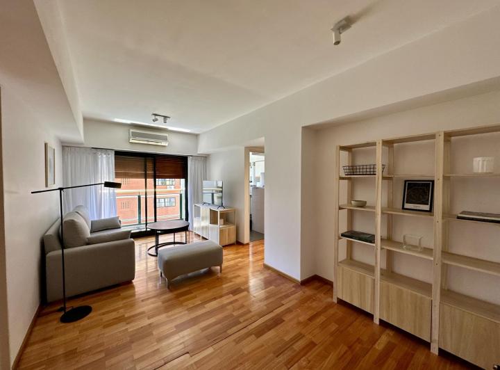 2 ambientes en alquiler en Belgrano. Torre Loreto Plaza. Con cochera. Amoblado y equipado 2