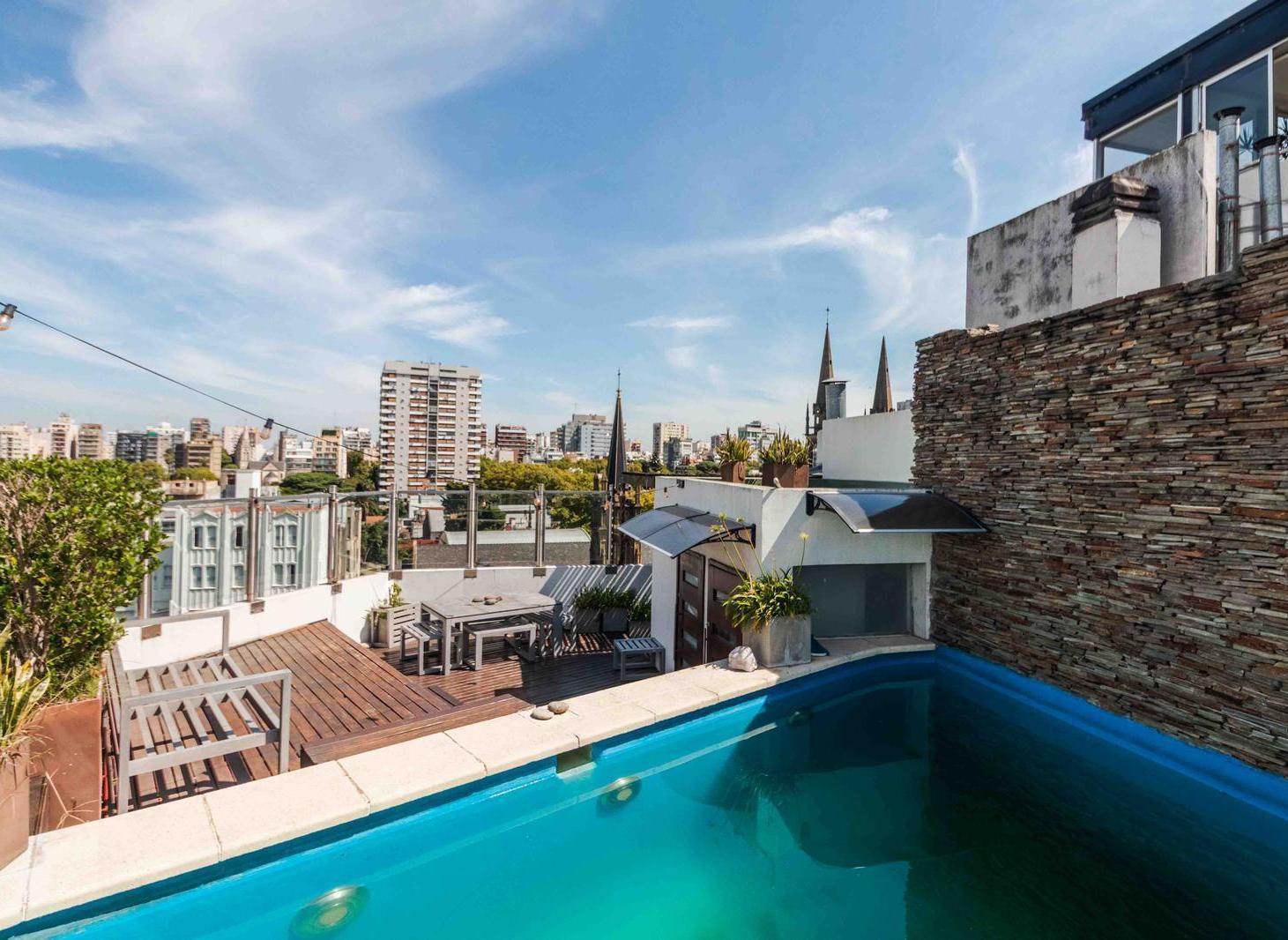 Foto de Tríplex 3 Amb Venta Las Cañitas Terraza 63m² Pileta Propias, imagen 2