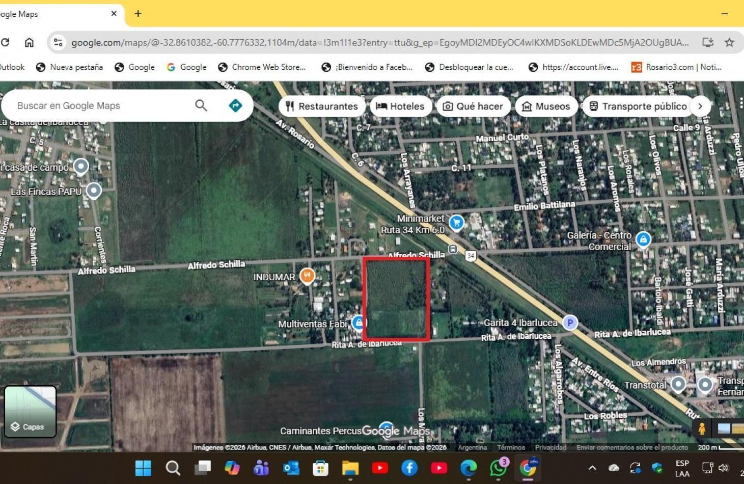 Venta Campo 5 has en Ibarlucea