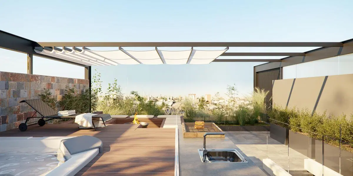 DEPARTAMENTO DE DOS DORMITORIOS VENTA TERRAZA EXCLUSIVA PICHINCHA ROSARIO 5
