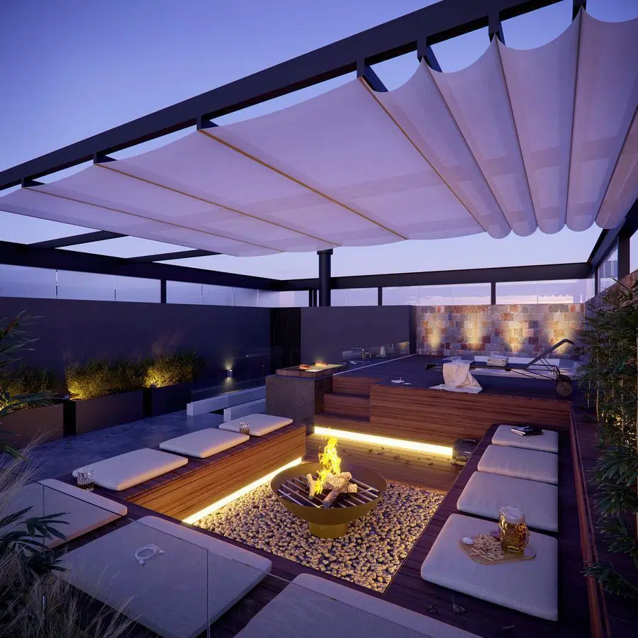 DEPARTAMENTO DE DOS DORMITORIOS VENTA TERRAZA EXCLUSIVA PICHINCHA ROSARIO 4
