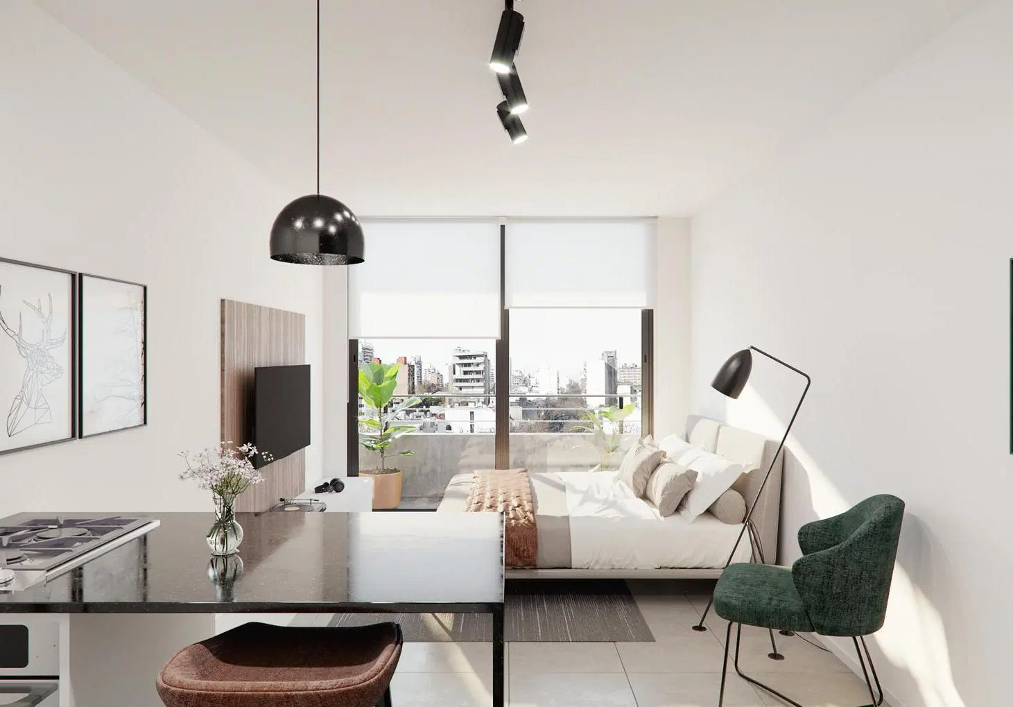 MONOAMBIENTE PREMIUM VENTA SOLARIUM Y PARRILLERO MARTIN ROSARIO 5