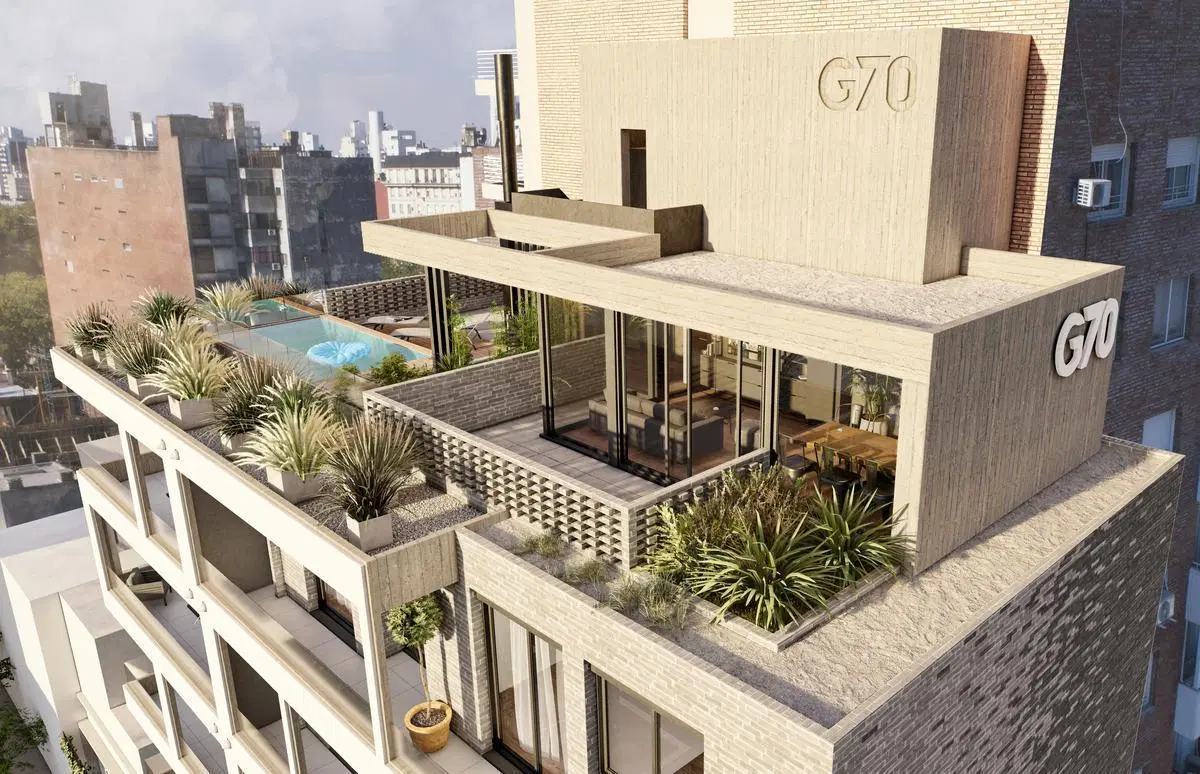 DEPARTAMENTO PREMIUM DE DOS DORMITORIOS VENTA SOLARIUM Y PISCINA CENTRO ROSARIO 3