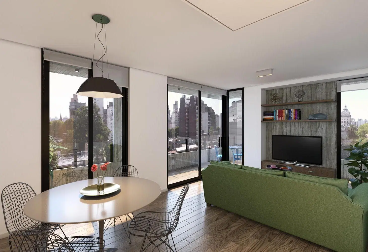 DEPARTAMENTO PREMIUM DE DOS DORMITORIOS VENTA SOLARIUM Y PISCINA CENTRO ROSARIO 2