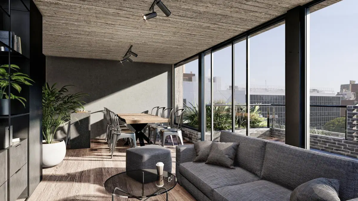 DEPARTAMENTO PREMIUM DE DOS DORMITORIOS VENTA BALCON ATERRAZADO CENTRO ROSARIO 5