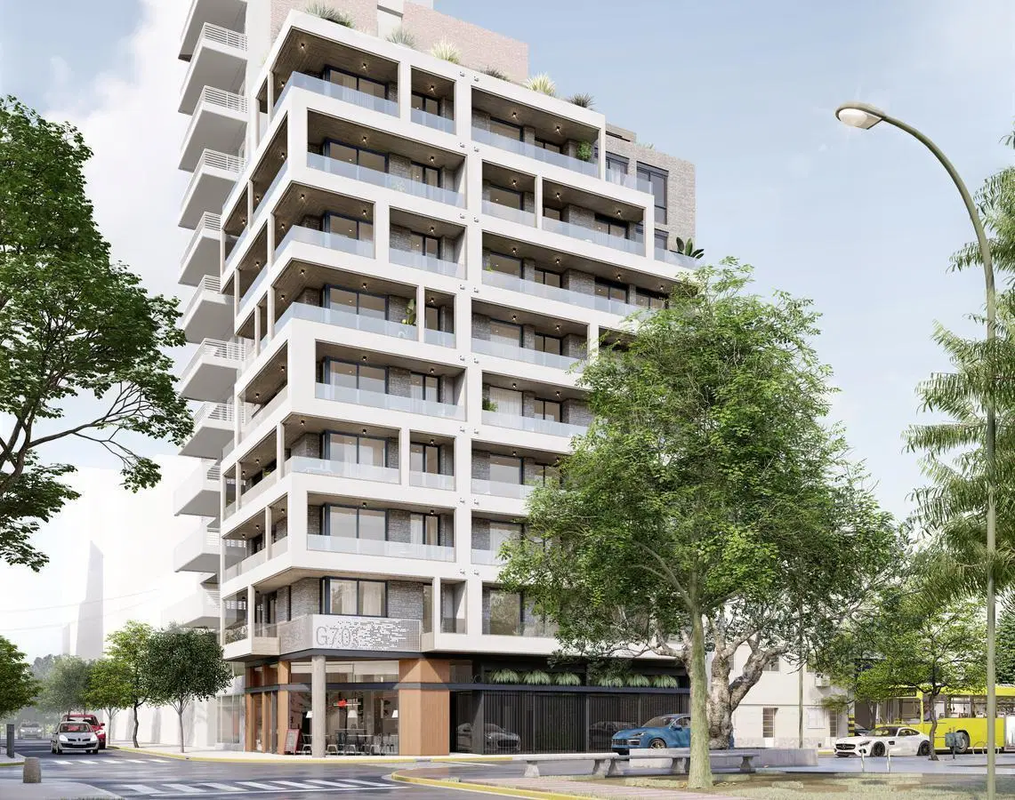 DEPARTAMENTO PREMIUM DE DOS DORMITORIOS VENTA BALCON ATERRAZADO CENTRO ROSARIO 2