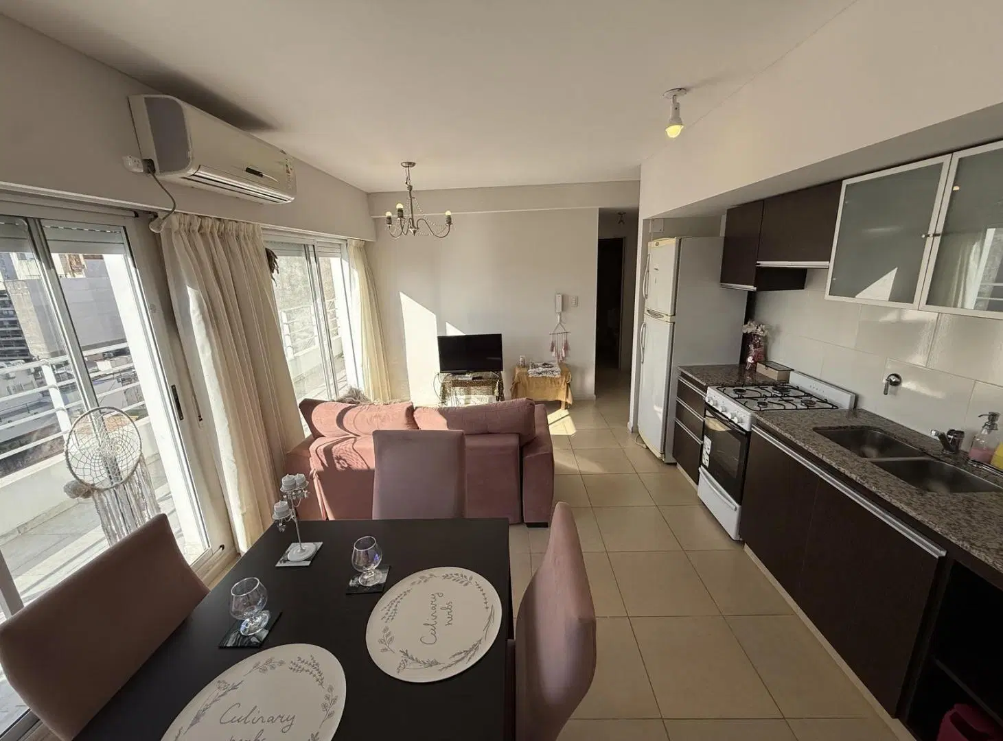 DEPARTAMENTO DE 1 DORMITORIO VENTA BALCON ATERRAZADO CENTRO ROSARIO 4