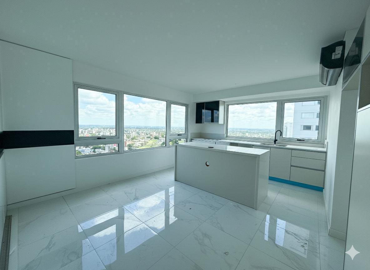 DEPARTAMENTO PREMIUM DE 3 DORMITORIOS VENTA SEGURIDAD 24HS PUERTO NORTE ROSARIO