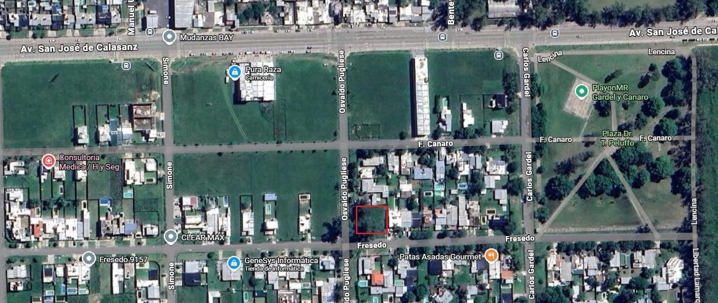 Venta Terreno Barrio Tango Esquina Arboles Añejos Permuta