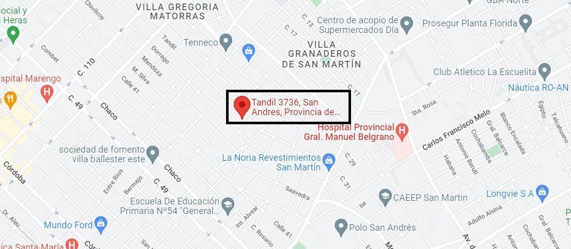 Venta de Galpon en San Martin 1