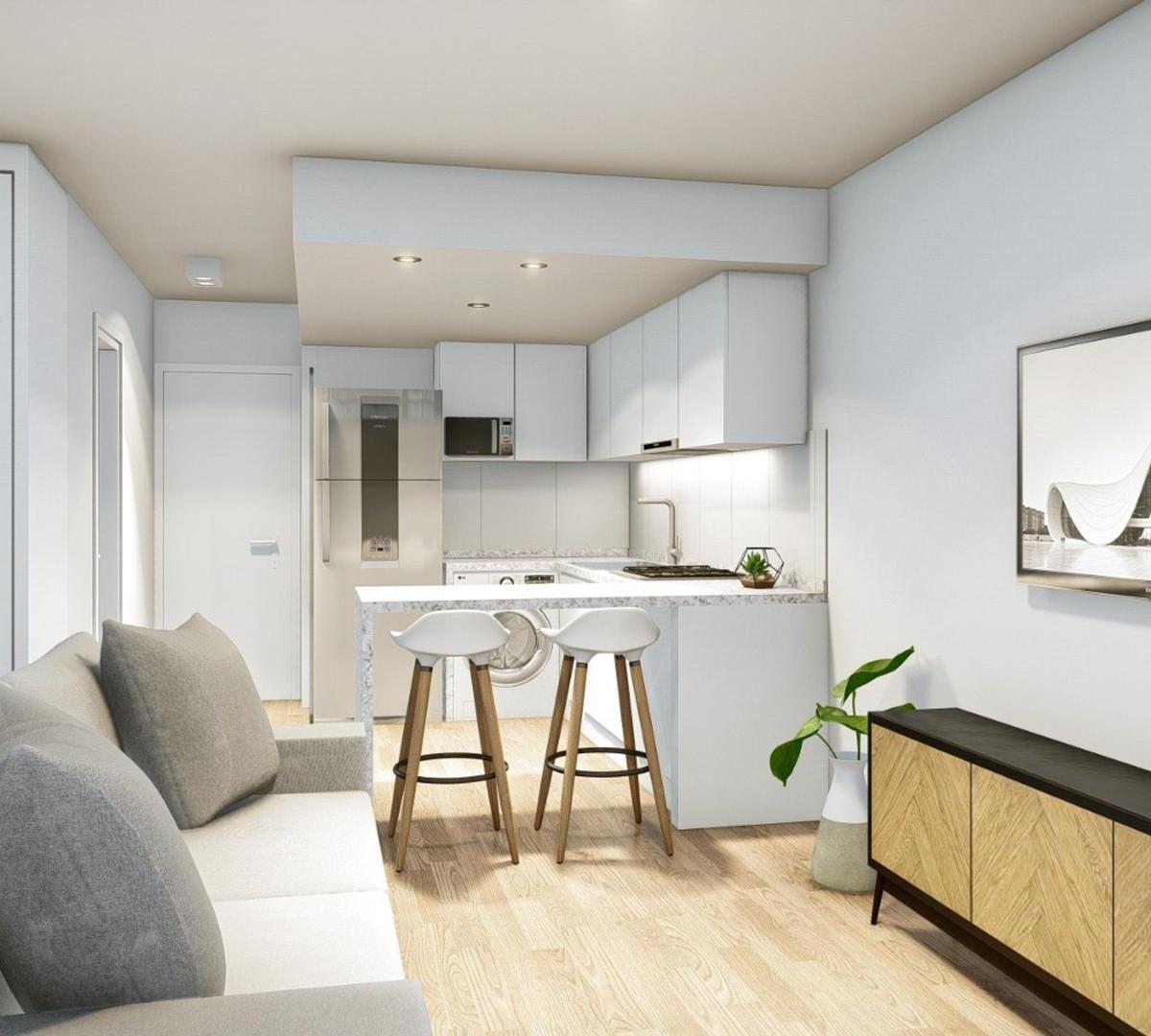 VENTA. Monoambiente en construcción