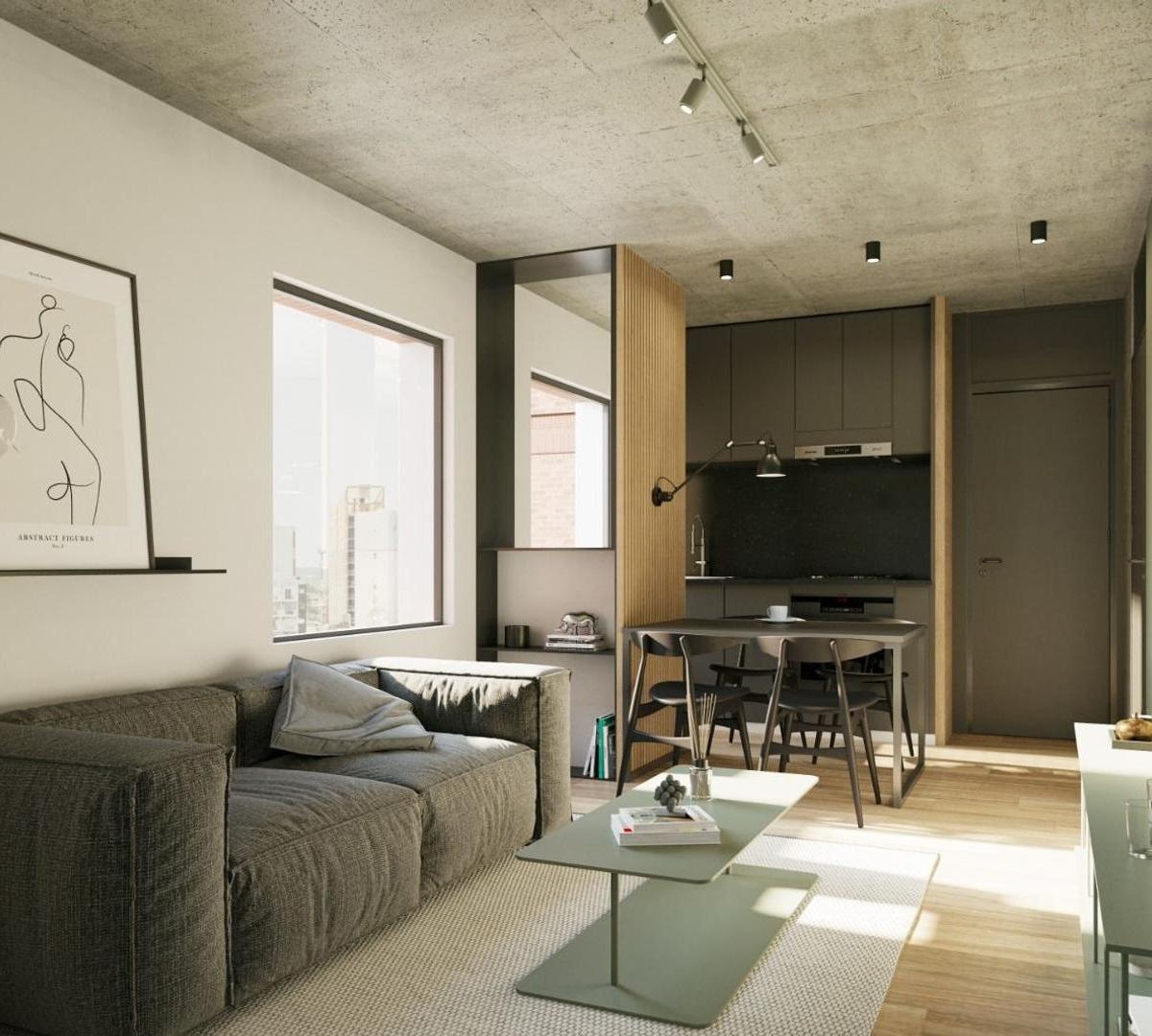 VENTA. Departamento 1 dormitorio en construcción.