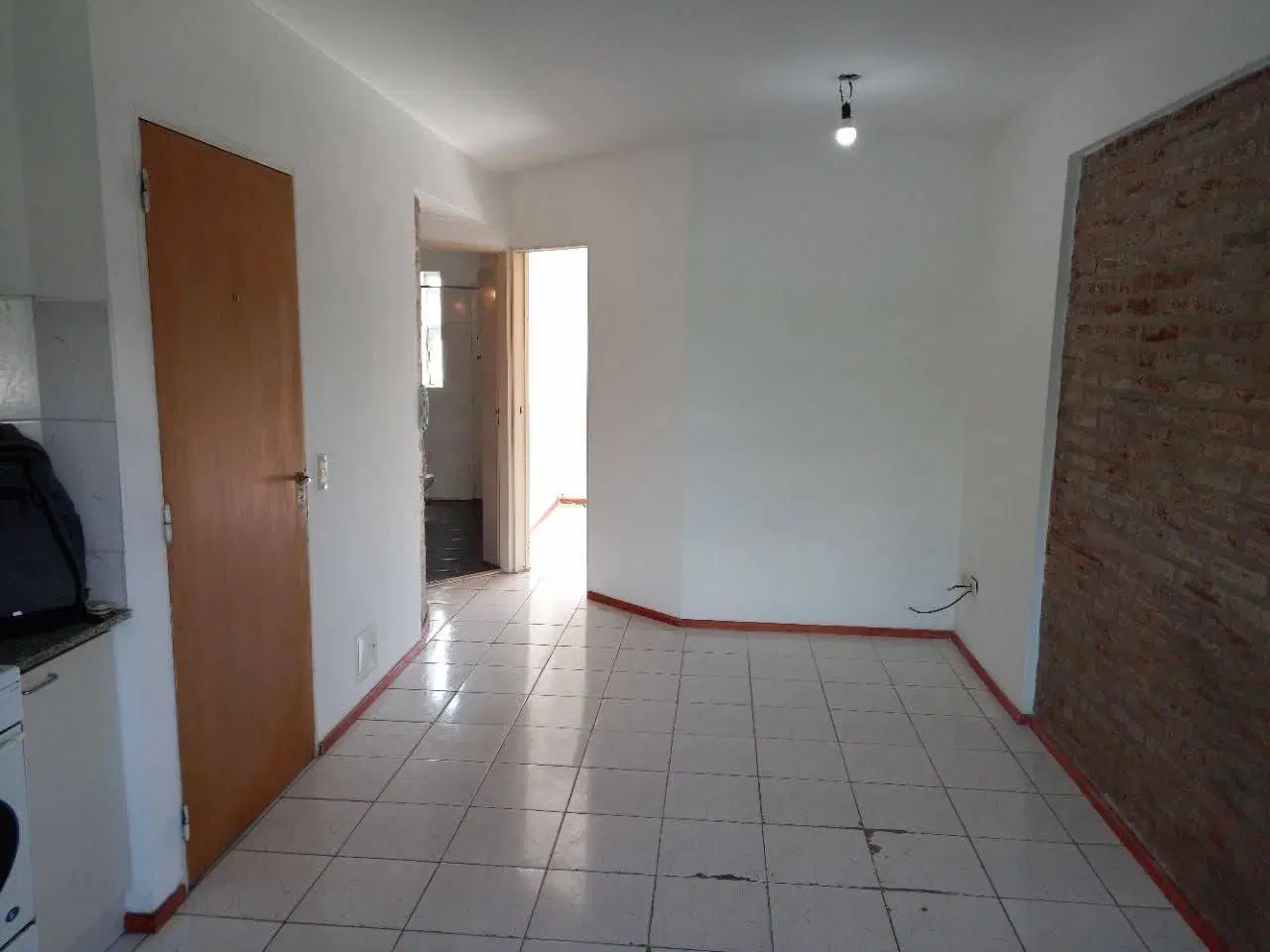Departamento un dormitorio con balcones alfrente y contrafrente 2