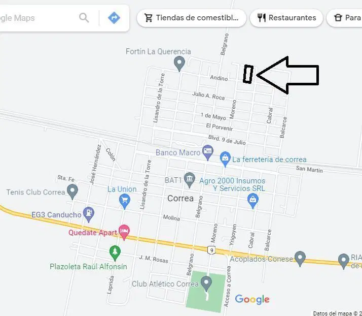 Terreno en Correa 2