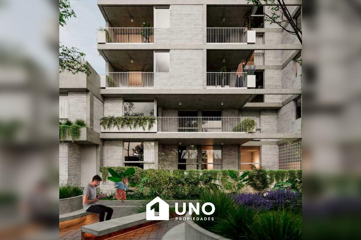 Departamento de 1 dormitorio con balcón y amenities en Pichincha, entrega en agosto de 2029. Cochera