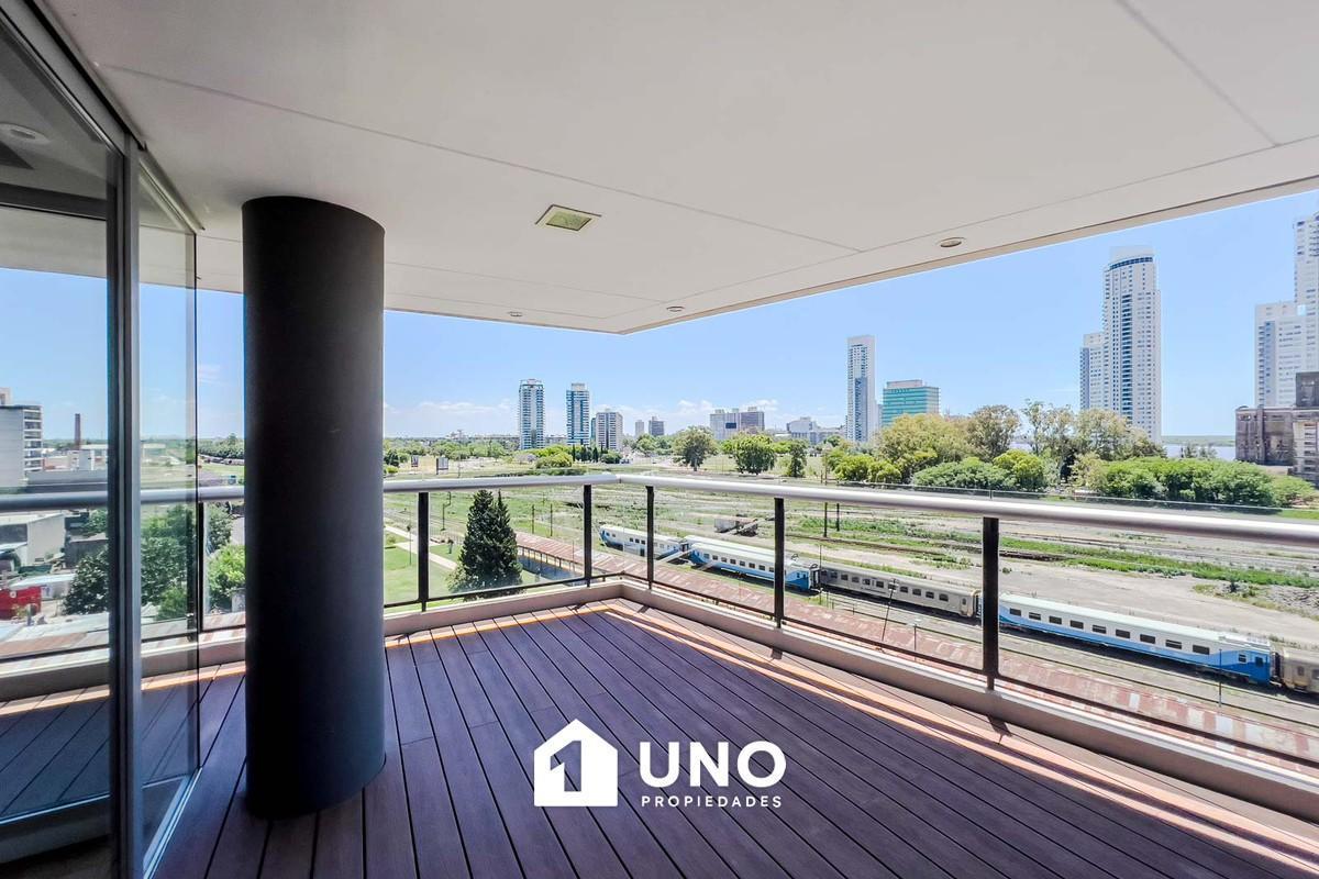 Amplio Semipiso Premium de 2 Dorm. con Balcón, Vista Al Río y Amenities de Lujo. Posibilidad C 3