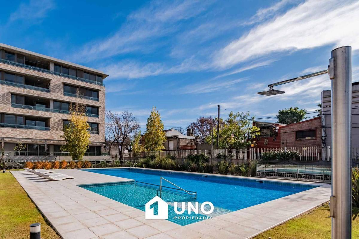 Departamento de 2 Dorm. con Patio Exclusivo y Amenities en Condos Refinería 1