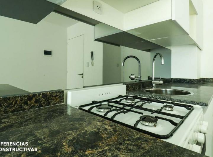 Departamento de 1 dormitorio con balcón y amenities.