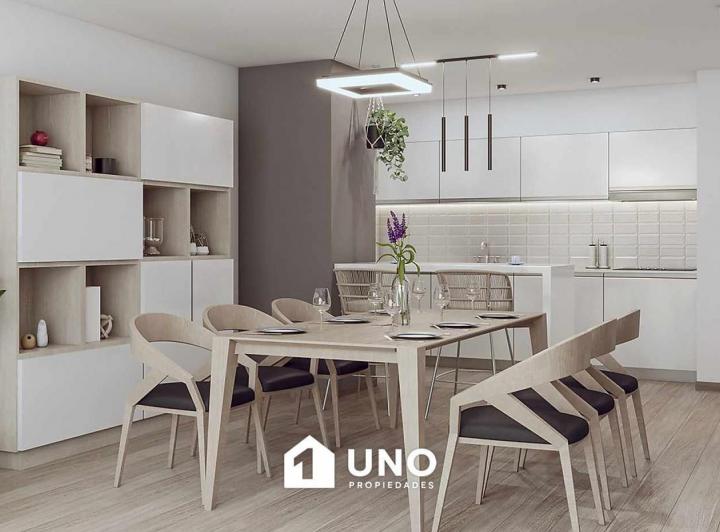 Dúplex externo con amplia terraza y amenities en Alvear y Urquiza. Entrega en Junio 2026. Cochera di 5