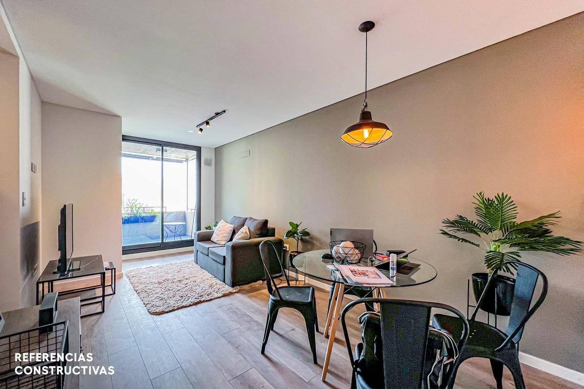 Dpto monoambiente externo con balcón y amenities en Balcarce y San Juan, entrega en marzo de 2028. P