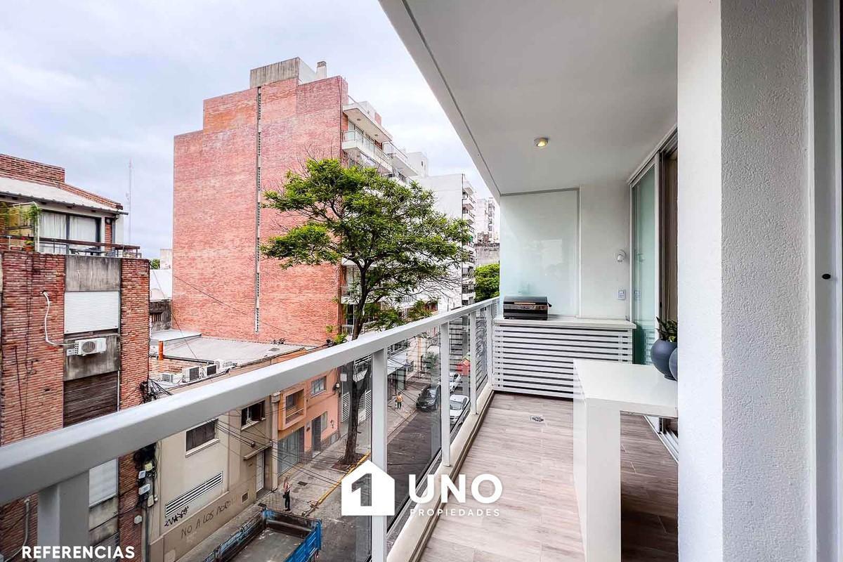 Foto de Departamento de 1 dormitorio con balcón y amenities en barrio Martín, imagen 3