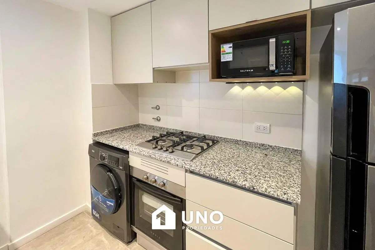 Departamento interno de 2 dormitorios con balcón y amenities. 5