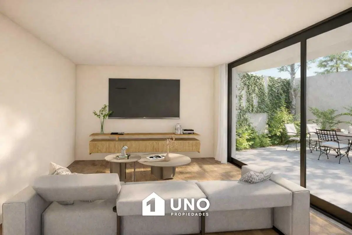 Casa de pasillo de 3 dormitorios con terraza y patio exclusivo. 4