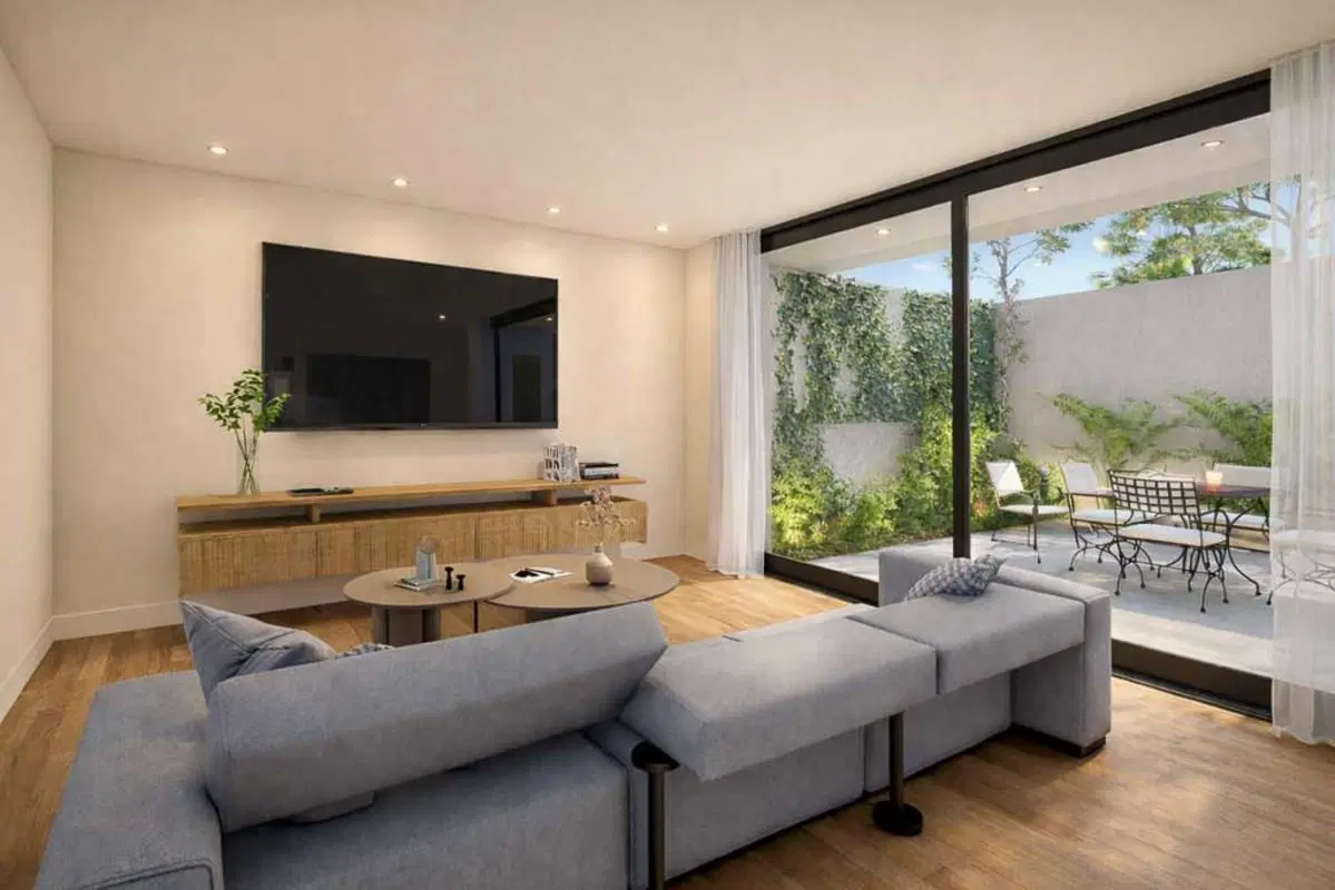 Casa de pasillo de 3 dormitorios con terraza y patio exclusivo. 2