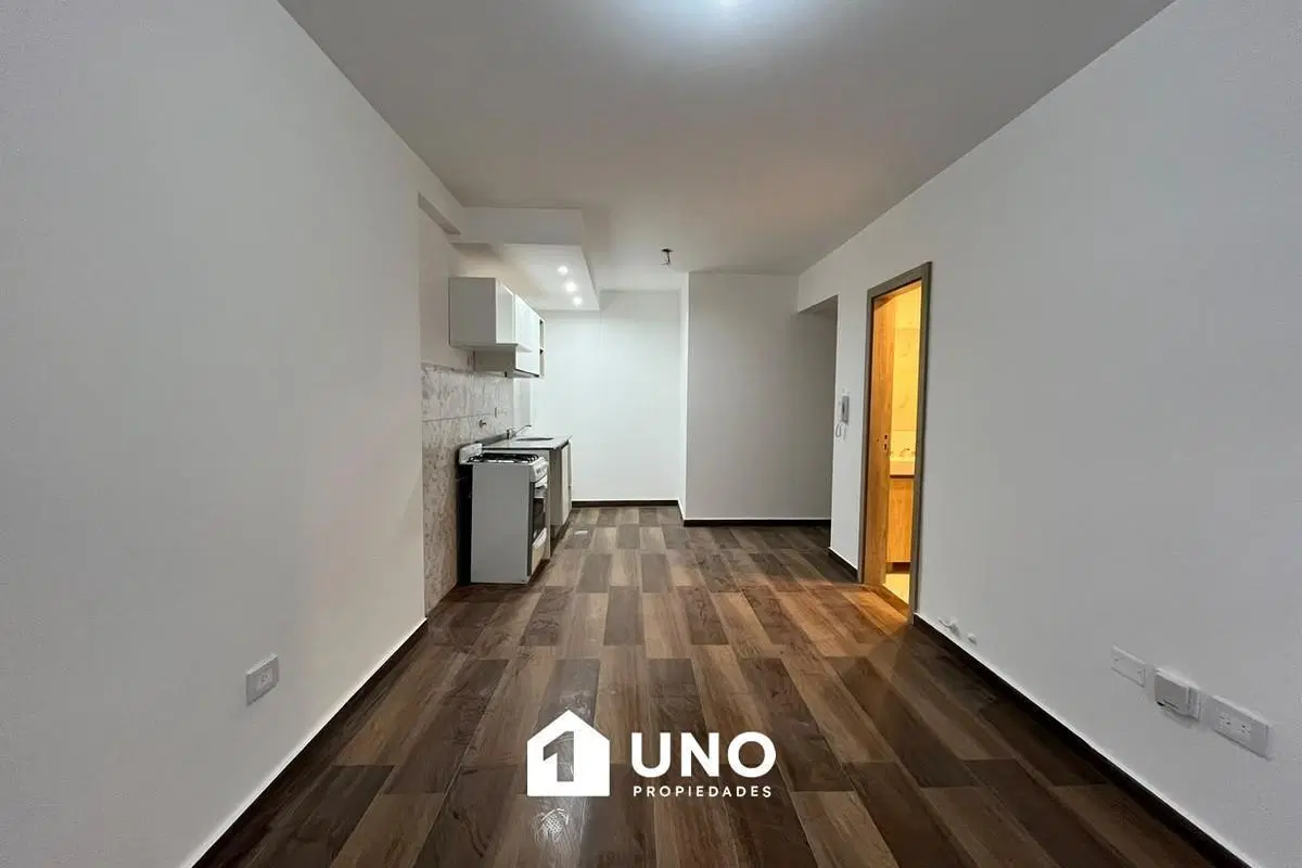 Departamento a estrenar  de un dormitorio con balcón al frente. 2