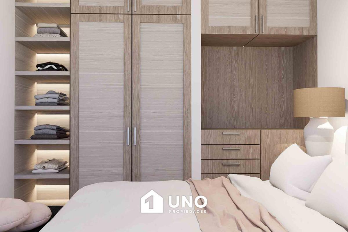 Foto de Departamento de 1 dormitorio con balcón y cocina integrada. Entrega, imagen 5