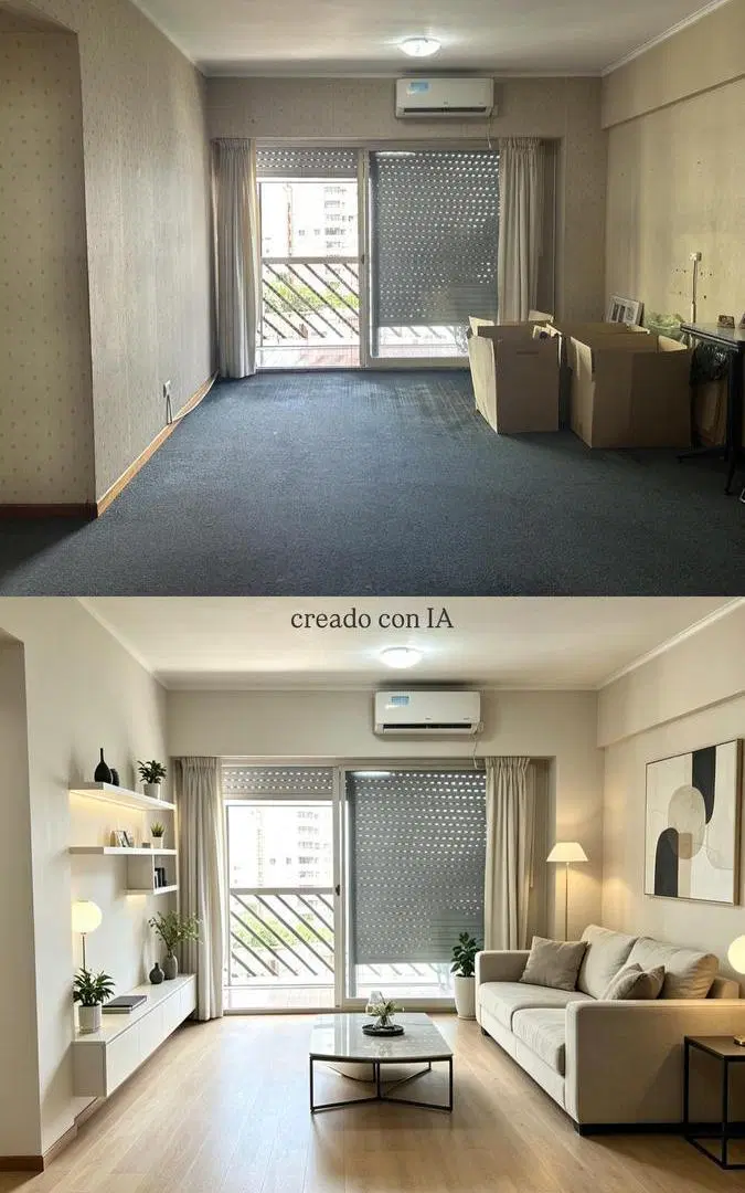 Departamento 2 amplios ambientes en venta en Palermo, balcón, vista amplia 5